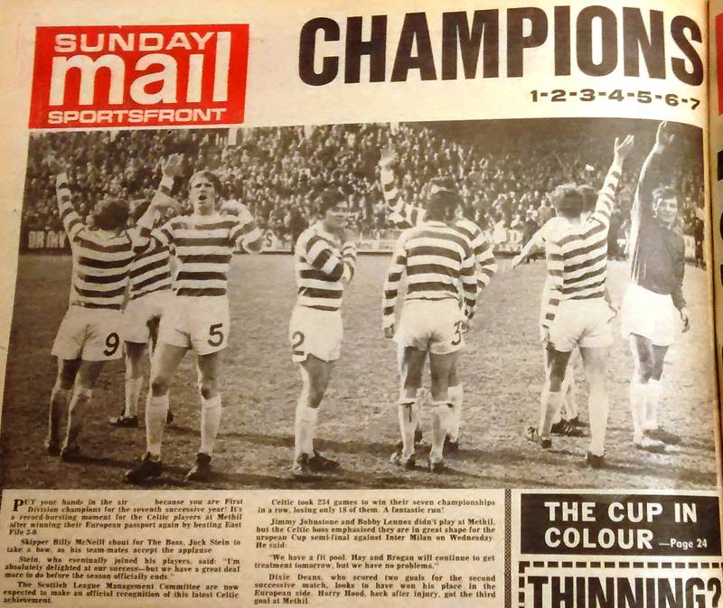 Seven in a Row 1972 Style