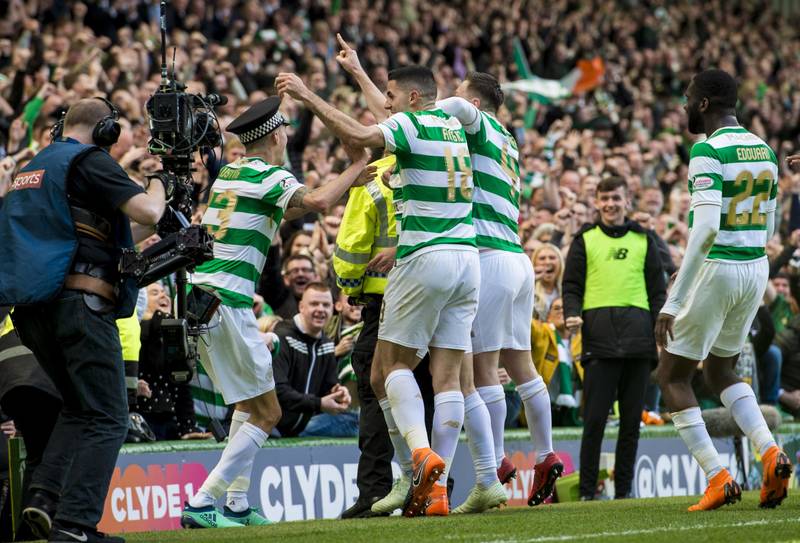 Rangers walked into the eye of a storm as Celtic swept them aside on way to title