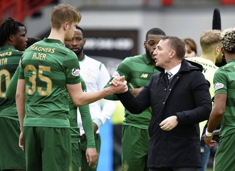 Celtic defender Kristoffer Ajer ready for final push as Hoops eye Treble