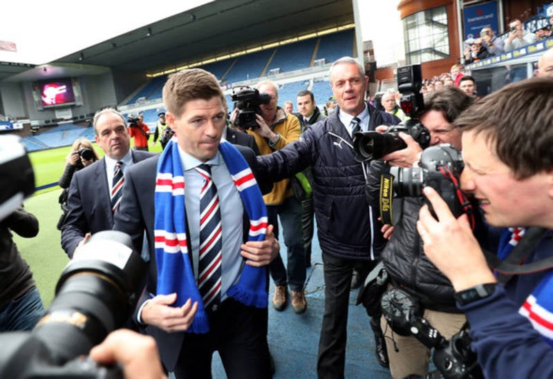 Gerrard 1-0 Rodgers: Rangers would leave Celtic seething if they snap up PL centre-forward