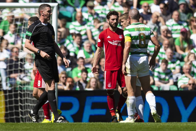 Mark Wilson: Players give Celtic captain Scott Brown the boot because it’s the only way to get near him