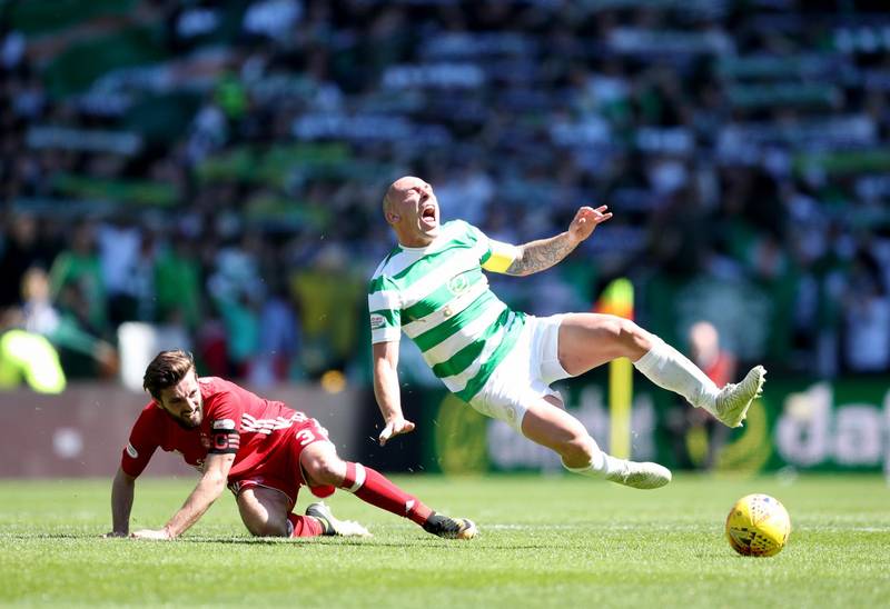 Scott Brown: Graeme Shinnie’s “little boy’s tackle” sums him up – he’s not got great quality