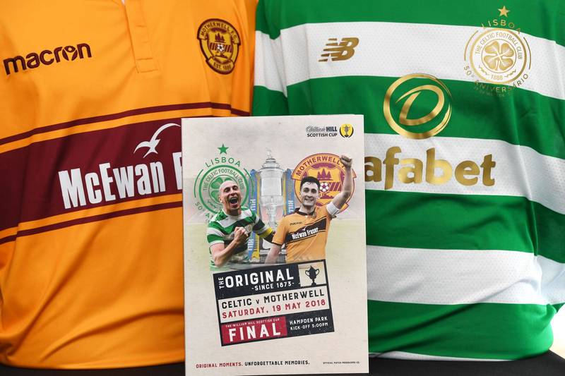 Scottish Cup final LIVE: Team news is in as Celtic and Motherwell prepare for battle