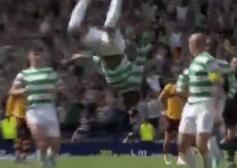 Video: Olivier Ntcham Produces Impressive Somersault Celebration in Cup Final