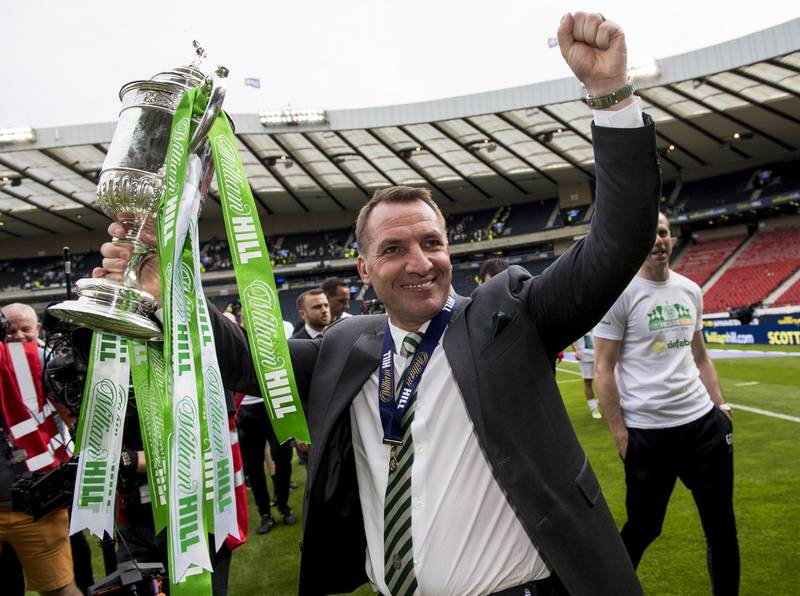 Marriage of Brendan Rodgers and Celtic puts all others in the shade as Hoops manager takes place in history