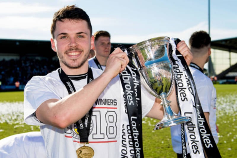 Celtic winger Lewis Morgan named Championship Player of the Year after helping St Mirren to title