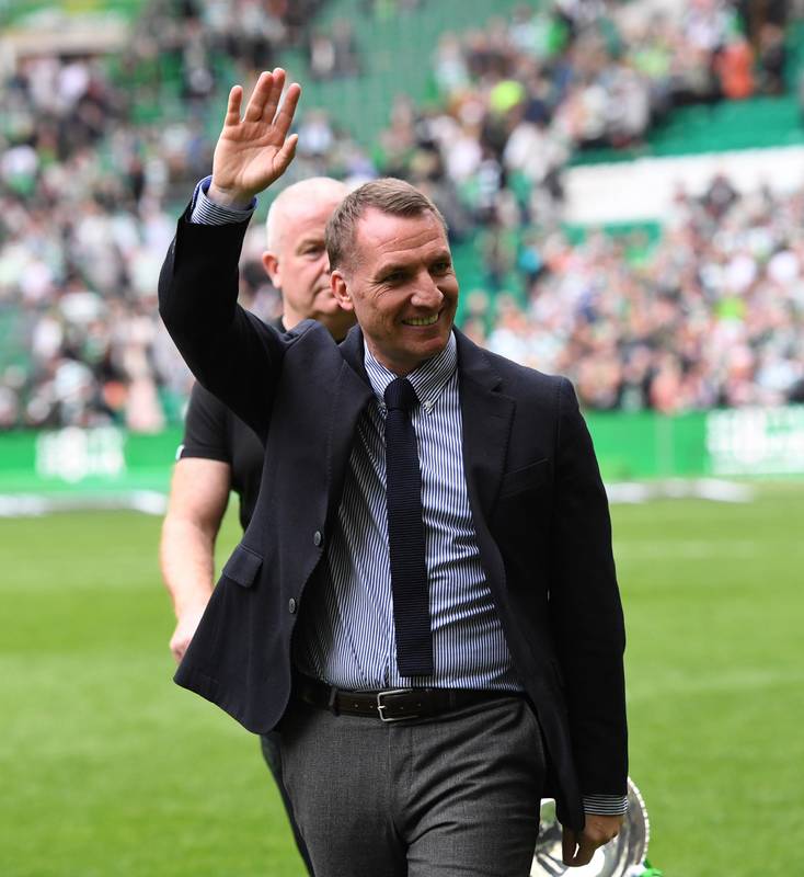 Brendan Rodgers: I’ll push the players to make sure Celtic are even better next season