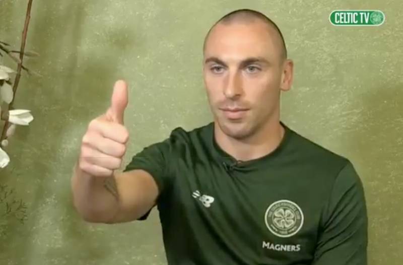 Video: Scott Brown Gives Hilarious One-Word Reaction to Celtic Teammates