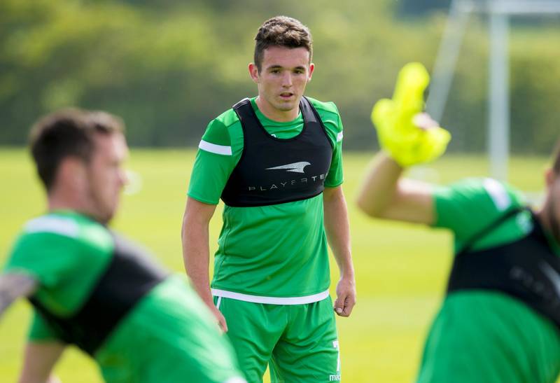 Hibs star John McGinn is the man for Celtic stage, insists Scott Bain