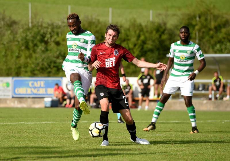 Moussa Dembele fires Celtic to friendly win over Sparta Prague