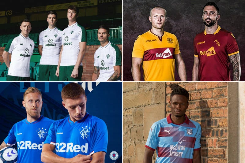 In pictures: Every 2018/19 Scottish Premiership kit to have been revealed so far