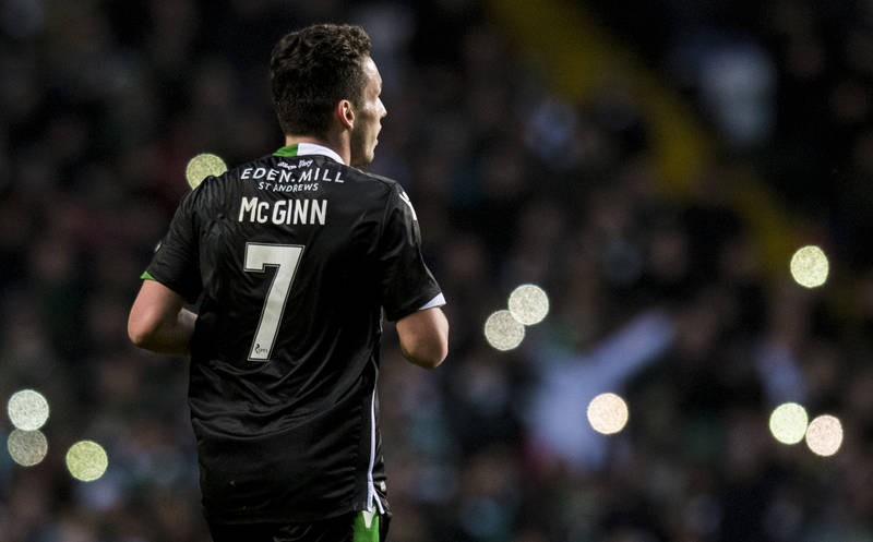 Celtic captain Scott Brown says John McGinn is a better player than he was at same age