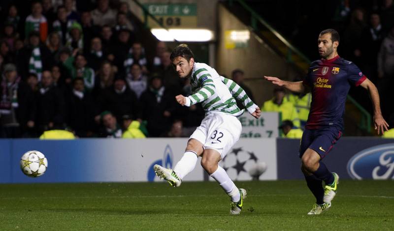 Former Celt Tony Watt believes he got less game time for Hoops after goal against Barcelona