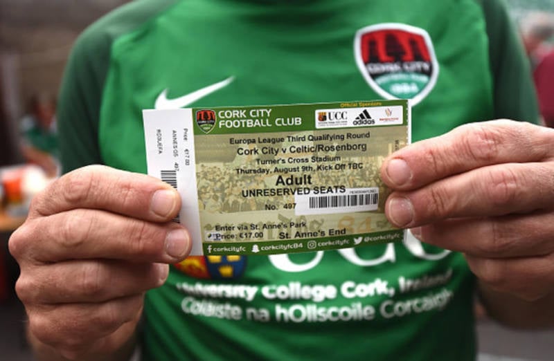 Cork City not planning to take potential Celtic clash out of Turner’s Cross