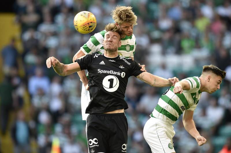 Kristoffer Ajer pleased with Celtic’s reaction to early goal against Rosenborg