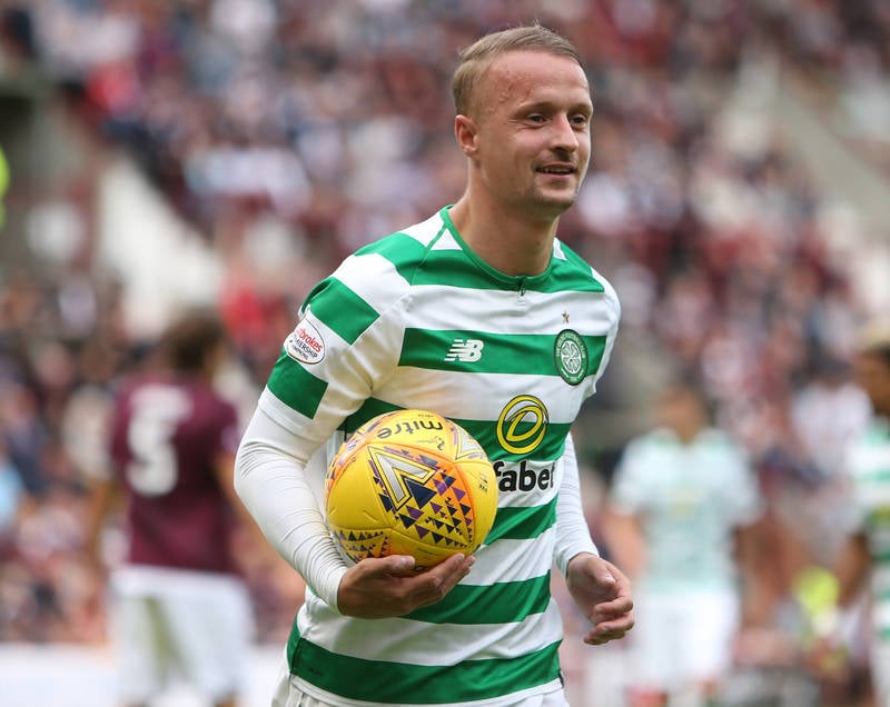 Celtic fans send message to Leigh Griffiths after making return to training