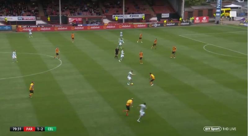 Video: Watch Celtic Score Stunning Team Goal Against Partick Thistle