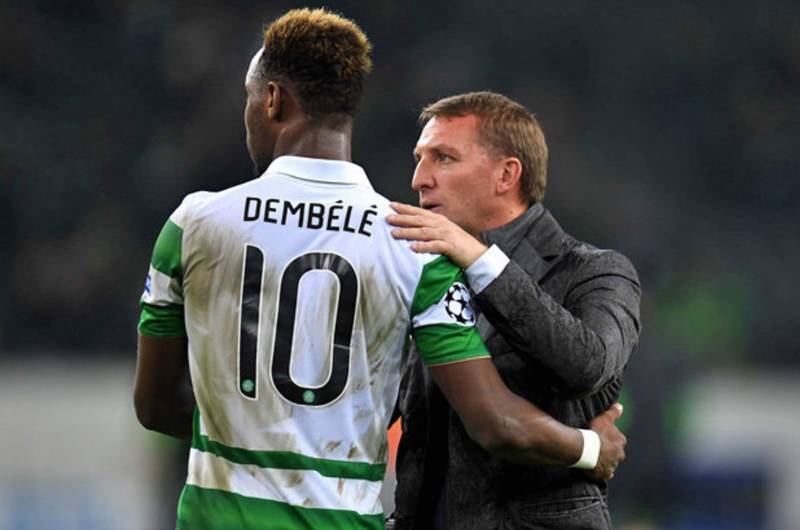 Moussa Dembele Leaves Celtic Training After Chat With Brendan Rodgers