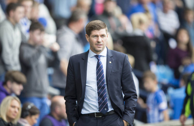 Rangers boss Gerrard: I wish I was playing against Celtic this weekend