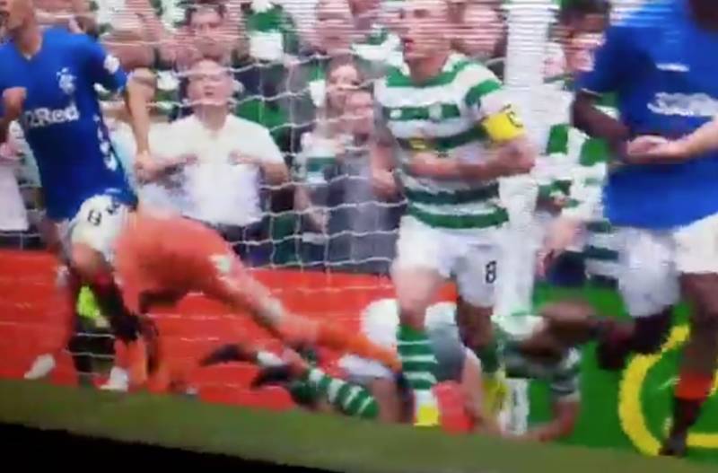 Video: Allan McGregor Was Lucky Not to Have Been Sent Off For Kick on Kristoffer Ajer