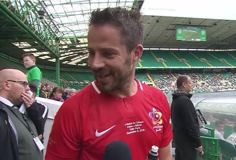 Video: Jamie Redknapp Says ‘You Can’t Beat Playing at Celtic Park’