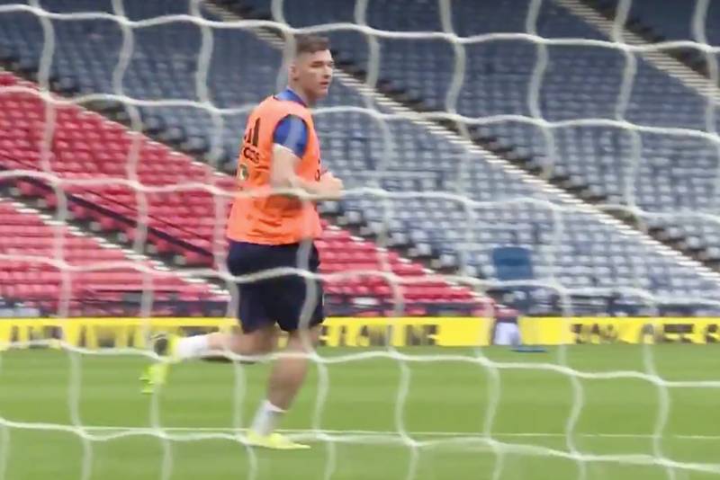 Video: Kieran Tierney Up Front For Scotland? Celtic Man’s Finishing Masterclass