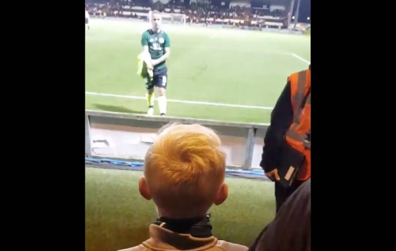 Video: Leigh Griffiths Hits Young Fan With Ball But Makes His Day to Say Sorry