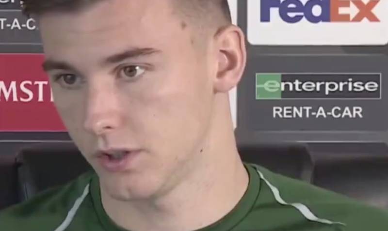 Video: Kieran Tierney Had Better Things to Do Than Watch Liverpool v PSG