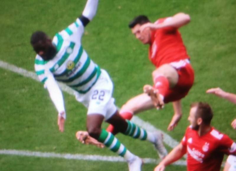 Bobby Madden Taking Pelters For Not Punishing Scott McKenna Tackle That Injured Odsonne Edouard