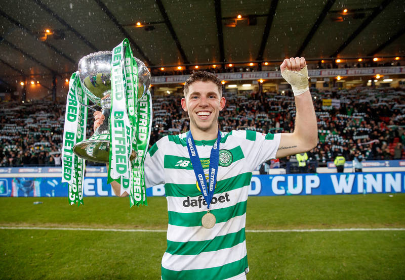 Video: Shocking challenge from Ryan Christie sees Celtic reduced to ten against Livingston