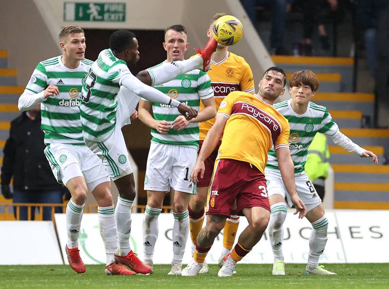 Former referee delivers verdict on Celtic ace Boli Bolingoli’s ‘handball’ against Motherwell