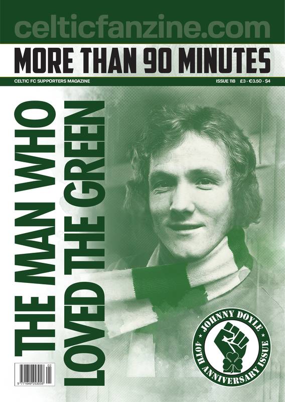 More than 90 Minutes Celtic Fanzine Update