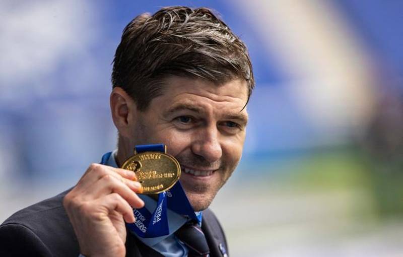 ‘Steven Gerrard is going nowhere’ – Rangers boss to turn down Aston Villa claims Celtic icon