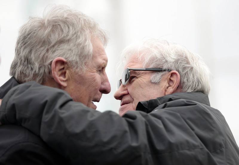 Wow! Watch the amazing Green Brigade 67th minute tribute to Bertie Auld