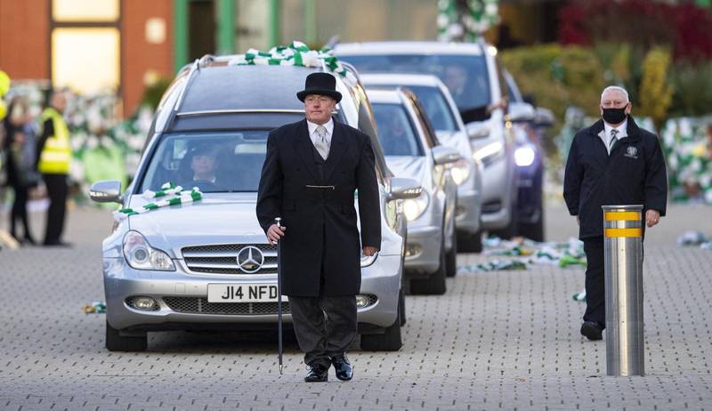 Bertie Auld hailed as one of Celtic’s ‘greatest ambassadors’ at final funeral farewell