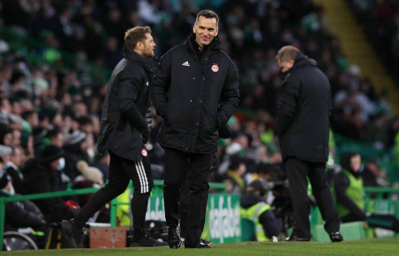 Aberdeen will be “fine”, but Stephen Glass unsure if Scott Brown and Dylan McGeouch will be after bruising Celtic defeat