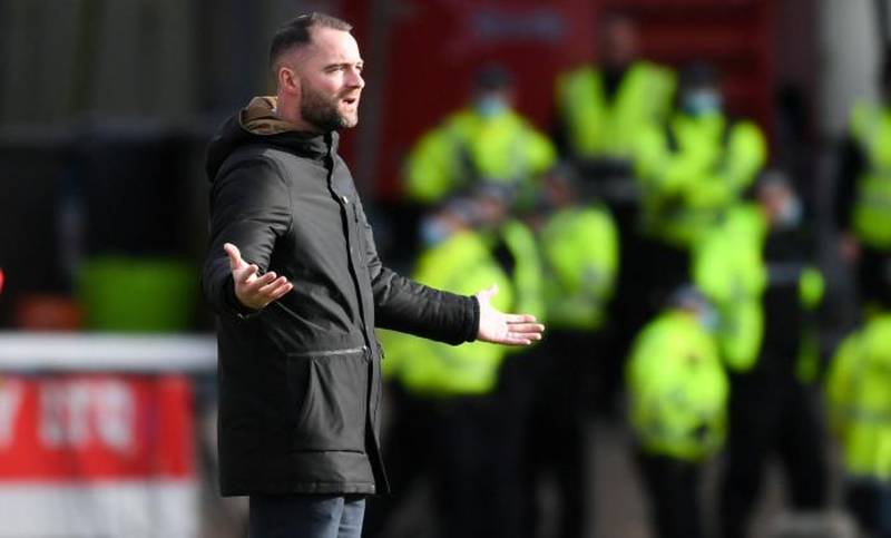 ‘There’s a riot happening because it’s Leigh’ – Dundee boss defends Celtic loanee for his role in angry fracas with Rangers players at Ibrox