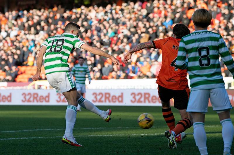 Celtic shimmer as Dundee United put to sword, beginning with Tom Rogic stunner