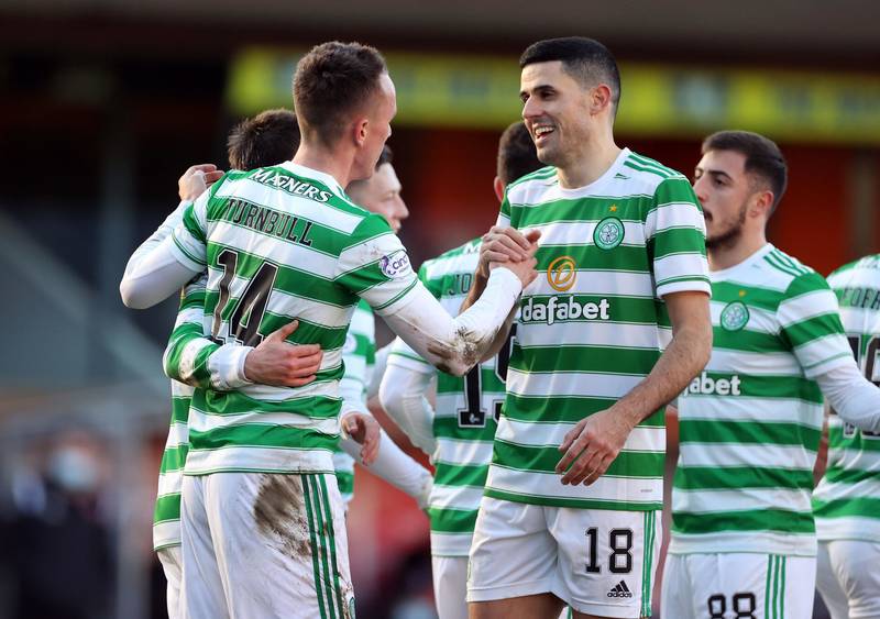 Celtic storm Tannadice as Tom Rogic magic inspires win over Dundee United