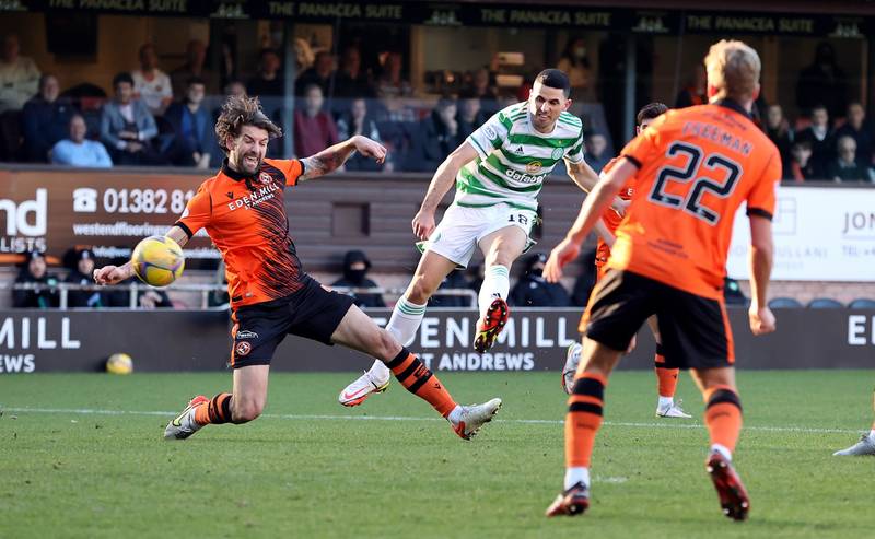 Charlie Mulgrew praises ‘class side’ Celtic as he admits Dundee United couldn’t get close to them