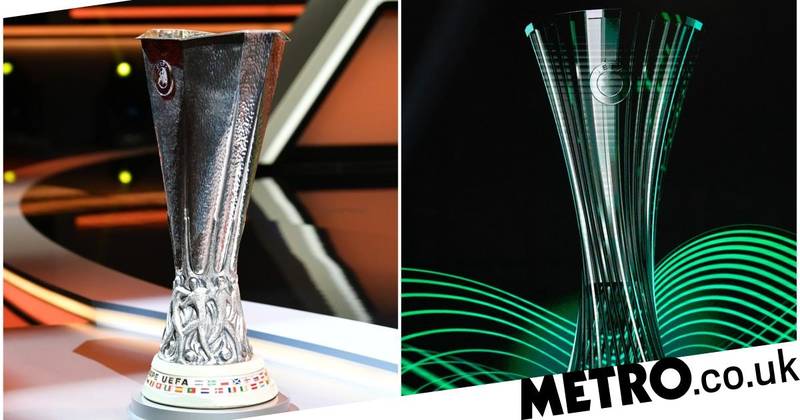 Europa League and Conference draws: Barcelona, Rangers, Celtic, Leicester and Tottenham learn fate