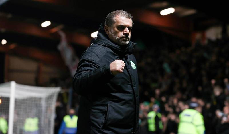 Ange Postecoglou reacts to ‘overexuberance’ of Celtic fans after Ross County winner sparks pitch invasion