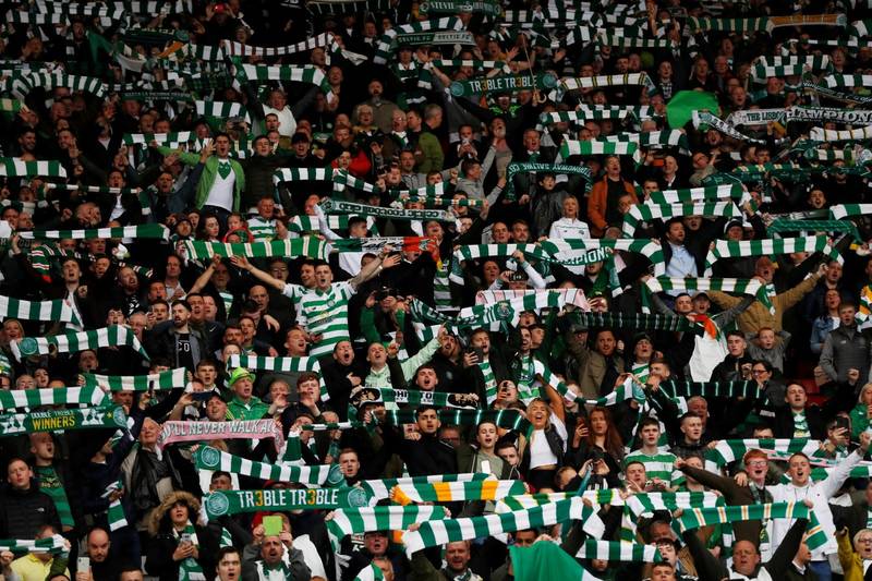 You Know Who Else Never Gave Up Last Night? The Celtic Fans At The Game.