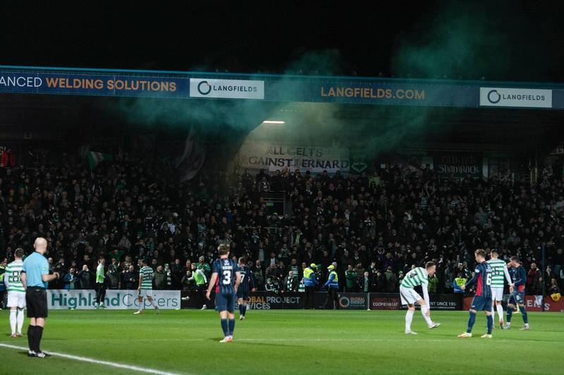 Ross County ‘strongly condemn’ sectarian chants during Celtic match as video footage emerges