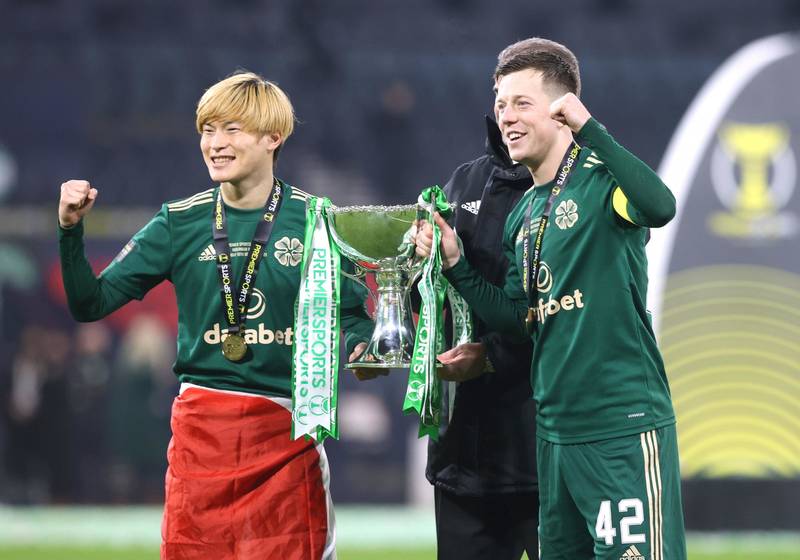 Kyogo praises two Celtic players as striker reveals he played through pain barrier against Hibs