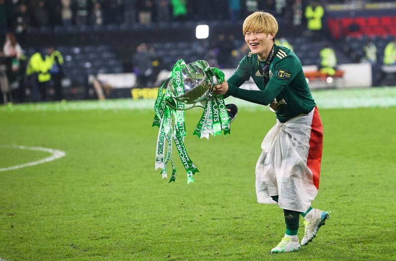 Kyogo Furuhashi reveals just how fit he was to help Celtic beat Hibs