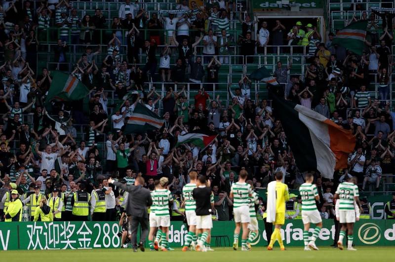 Green Brigade switch their protest on from Bernard Higgins