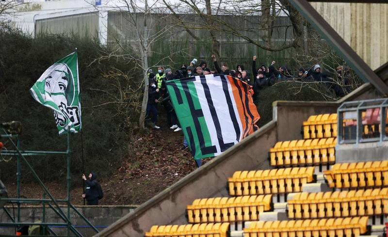 Celtic refute claims supporters clashed with police and stormed gates at St Johnstone