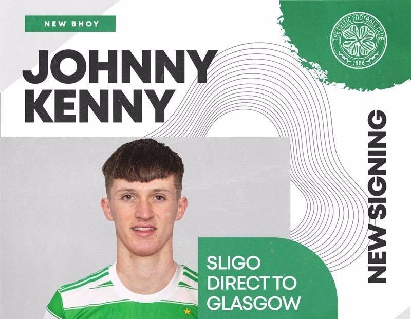 Johnny Kenny from Sligo with Goals