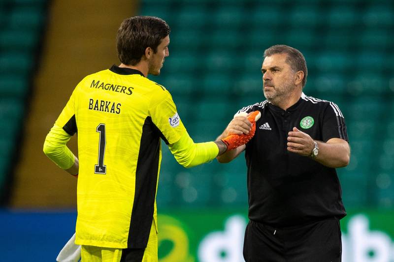 Celtic manager Ange Postecoglou hints at Vasilis Barkas exit